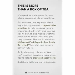 Tazo Regenerative Organic Awake English Breakfast Black Tea Bag