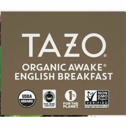 Tazo Regenerative Organic Awake English Breakfast Black Tea Bag