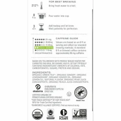 Tazo Regenerative Organic Green Ginger Green Tea Bag