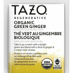 Tazo Regenerative Organic Green Ginger Green Tea Bag