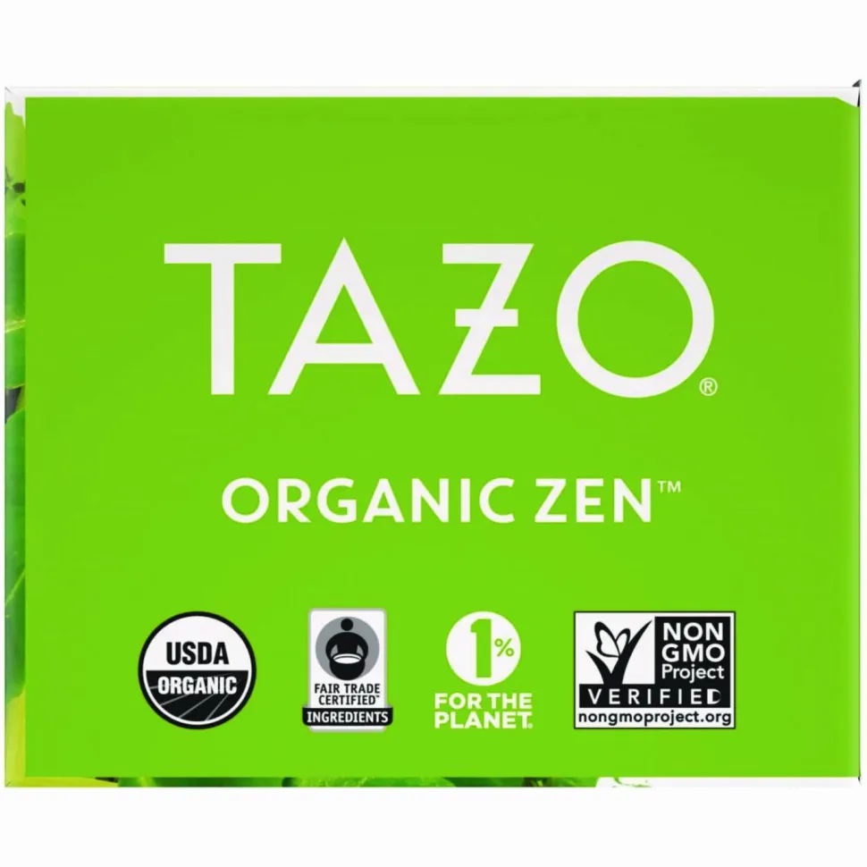 Tazo Regenerative Organic Zen Green Tea Bag