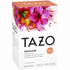 Tazo Tea Bags, Passion, 20/Box, 6 Boxes/Carton