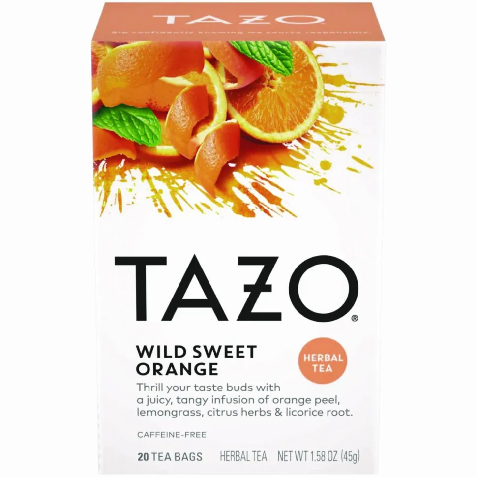 Tazo Wild Sweet Orange Herbal Tea Bag