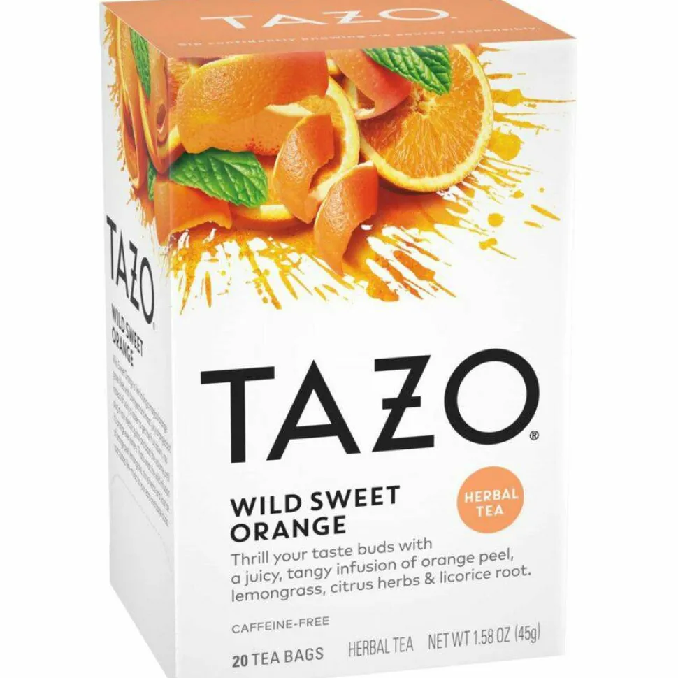 Tazo Wild Sweet Orange Herbal Tea Bag