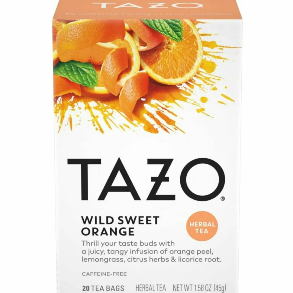 Tazo Wild Sweet Orange Herbal Tea Bag
