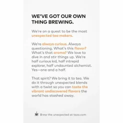 Tazo Wild Sweet Orange Herbal Tea Bag