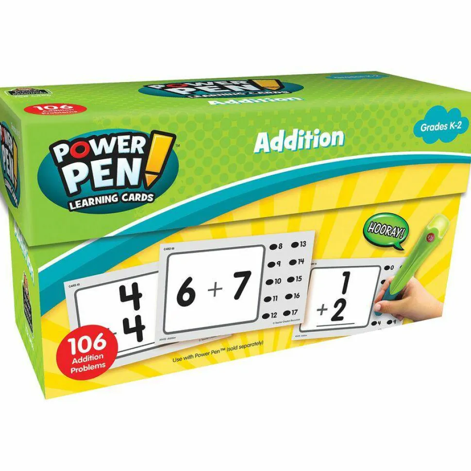 Teacher Created Resources Power Pen Addition Cards