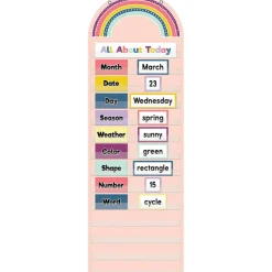Teacher Created Resources Oh Happy Day Rainbow 14 Pocket Chart