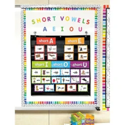 Teacher Created Resources Short Vowels Pocket Chart Cards