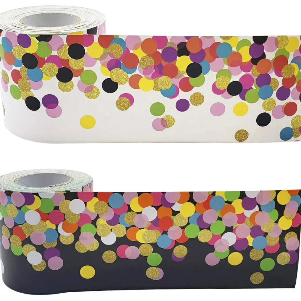 Teacher Created Resources Colorful Confetti Border Trim