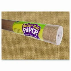 Teacher Created Resources Better Than Paper Bulletin Board Roll, 4 ft x 12 ft, Burlap