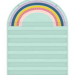 Teacher Created Resources Oh Happy Day Rainbow 7 Pocket Chart