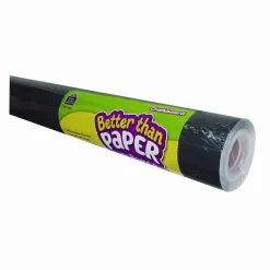 Teacher Created Resources Better Than Paper Bulletin Board Roll, 4 ft x 12 ft, Chalkboard