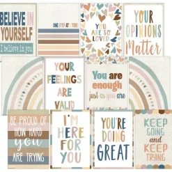 Teacher Created Resources Everyone Is Welcome Small Posters, 15-3/4