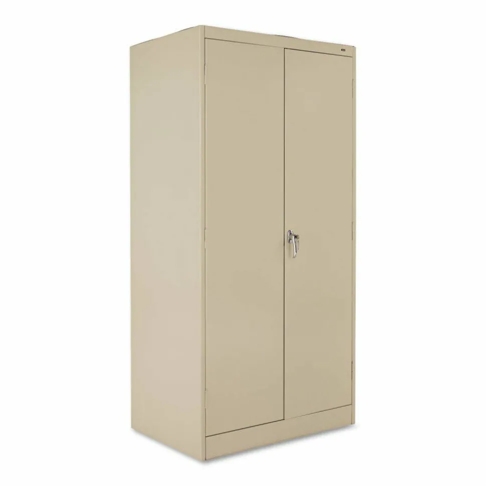 Tennsco 72" High Standard Cabinet (Unassembled), 36w x 24d x 72h, Putty