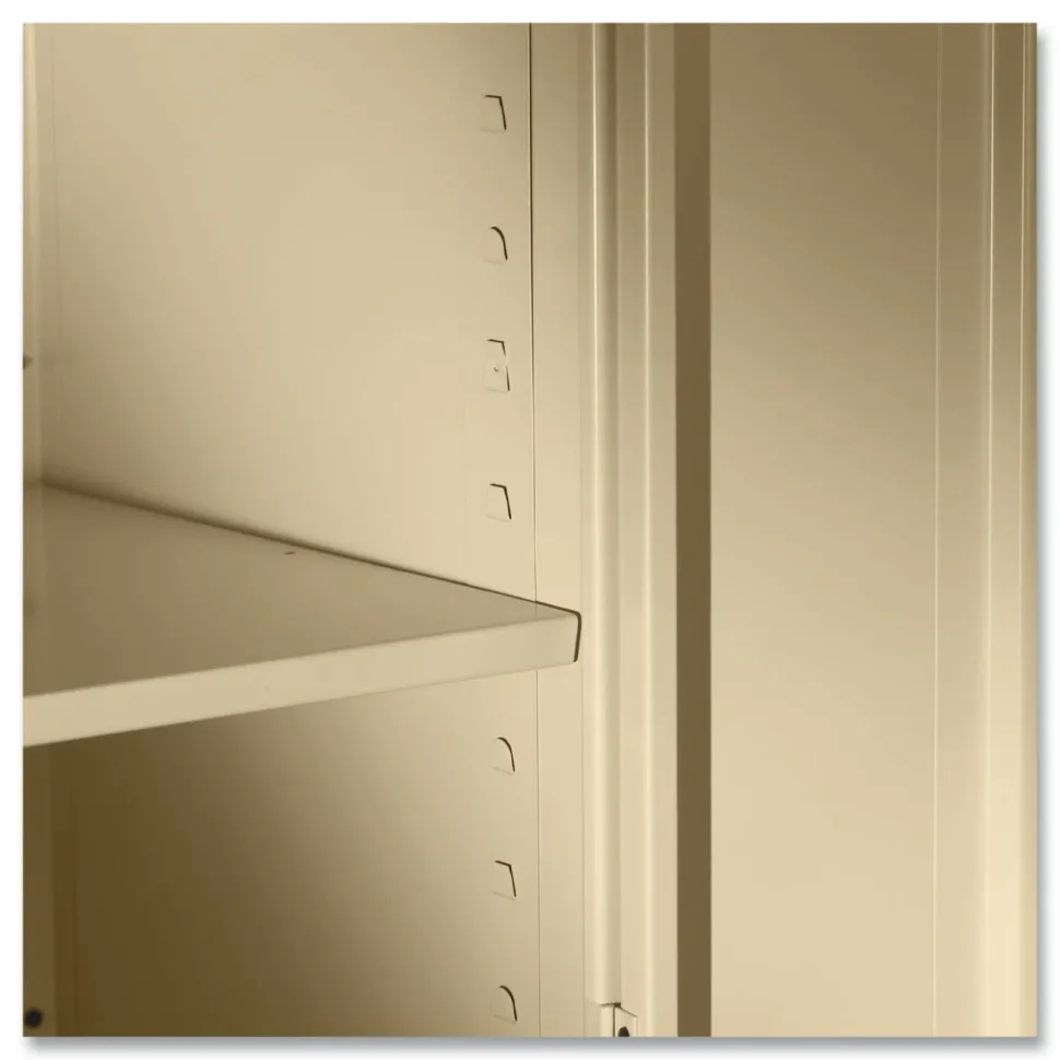 Tennsco 72" High Standard Cabinet (Assembled), 30w x 15d x 72h, Putty