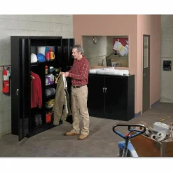 Tennsco Jumbo Steel Cabinets, 5 Shelves, 78