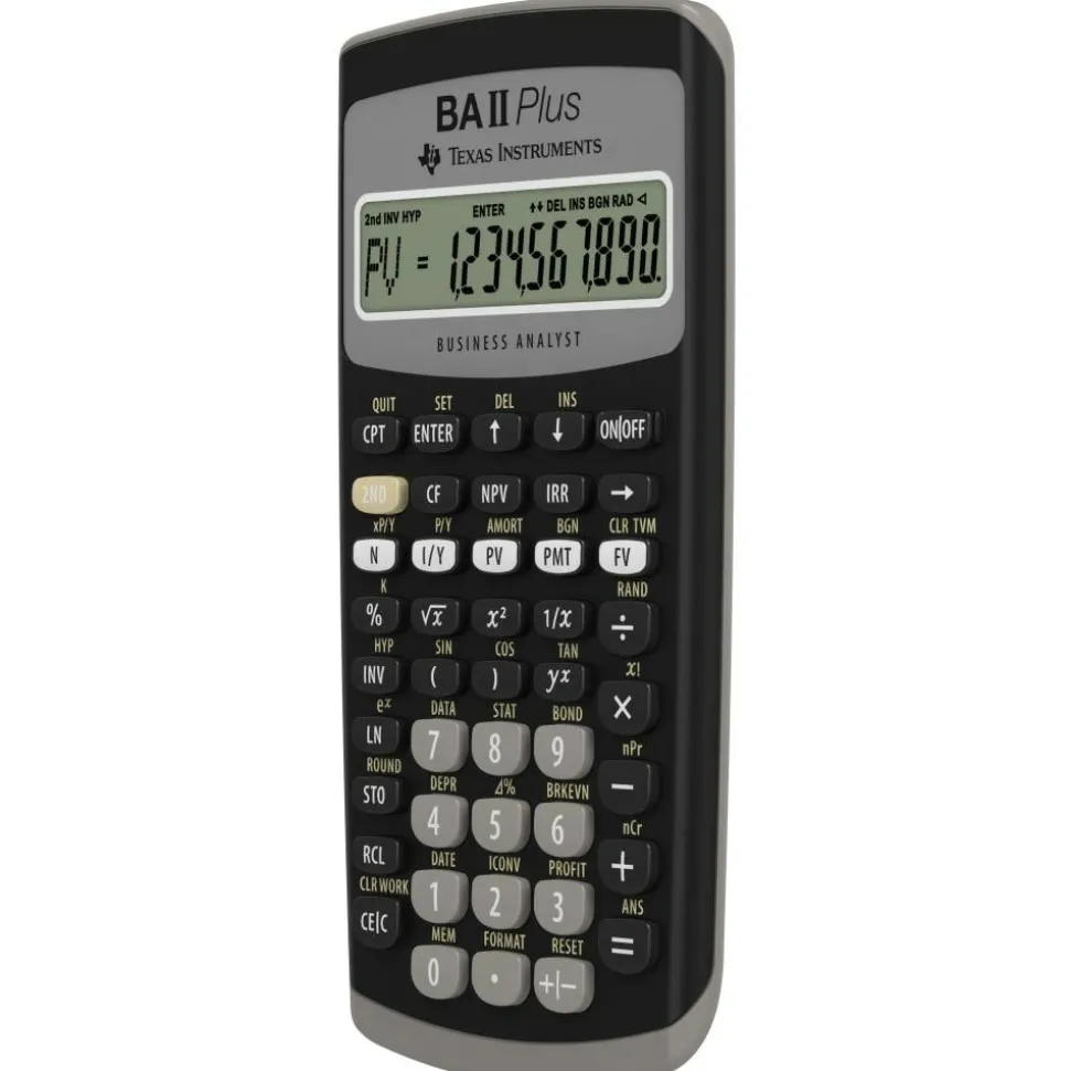 Texas Instruments BA II Plus Financial Calculator