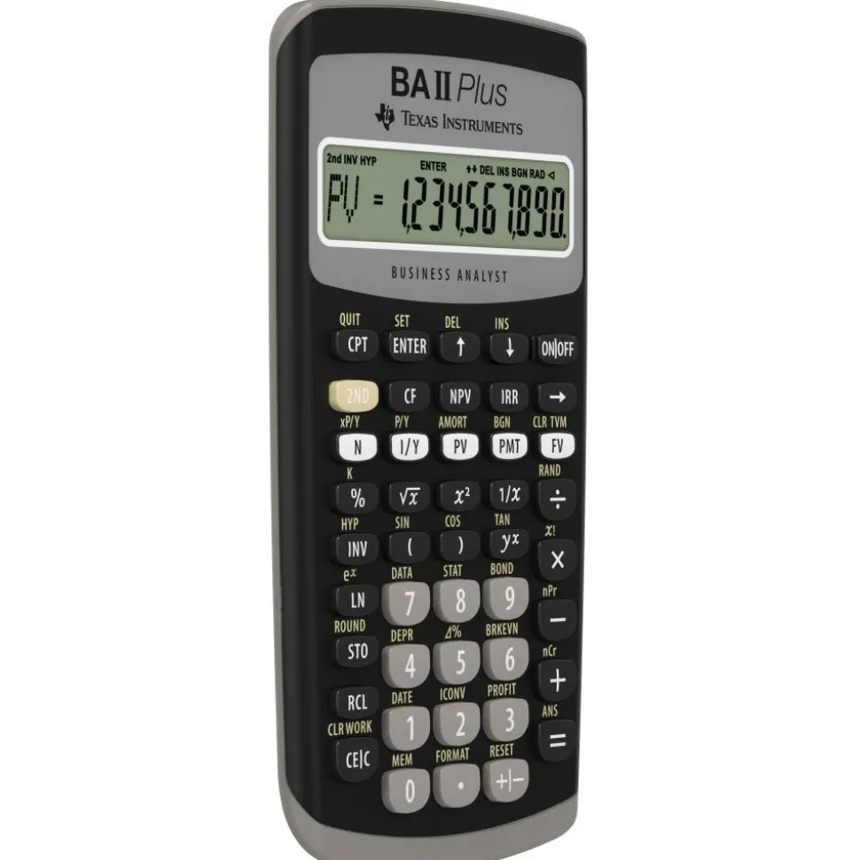 Texas Instruments BA II Plus Financial Calculator