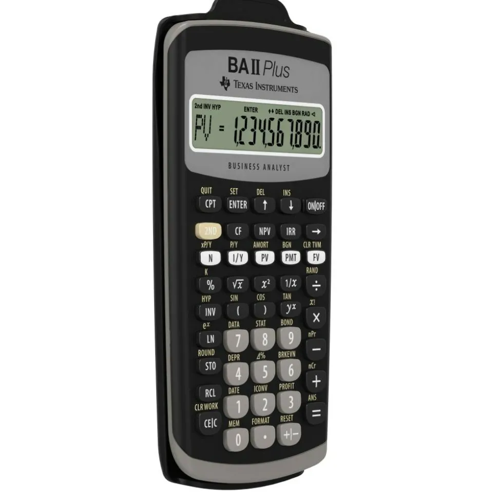 Texas Instruments BA II Plus Financial Calculator