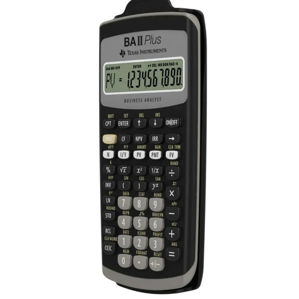 Texas Instruments BA II Plus Financial Calculator