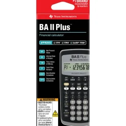 Texas Instruments BA II Plus Financial Calculator