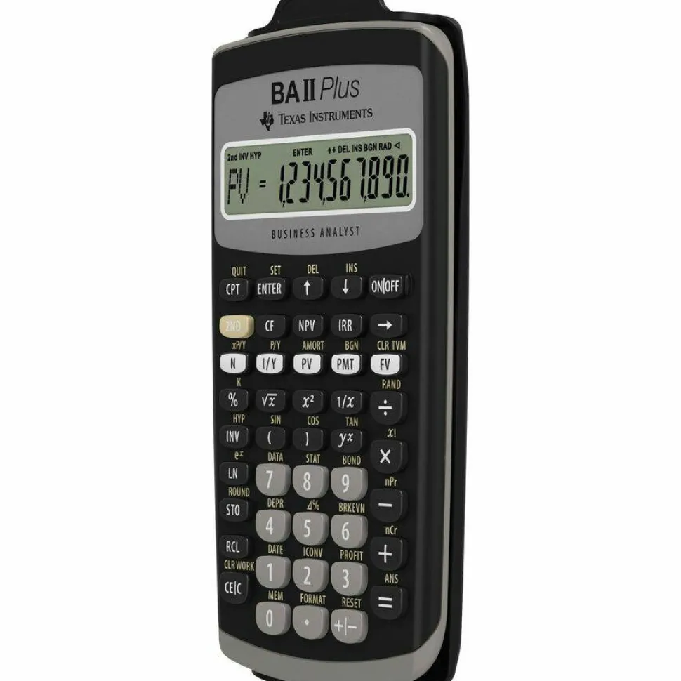 Texas Instruments BA II Plus Financial Calculator