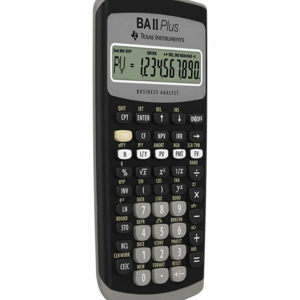 Texas Instruments BA II Plus Financial Calculator
