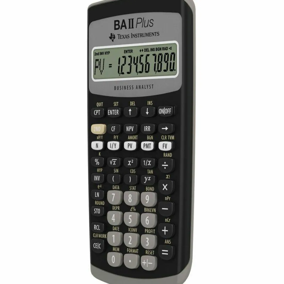 Texas Instruments BA II Plus Financial Calculator