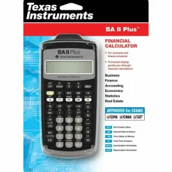 Texas Instruments BA II Plus Financial Calculator