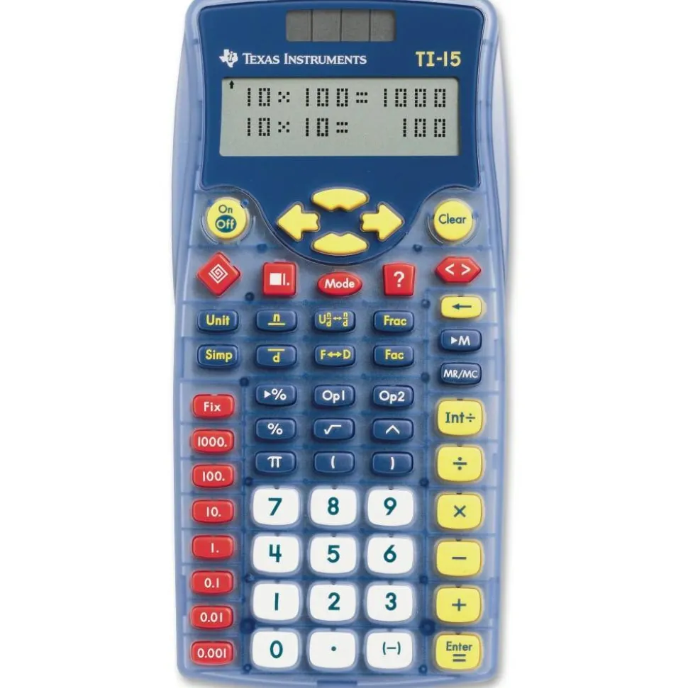 Texas Instruments TI-15 Explorer Elementary Calculator