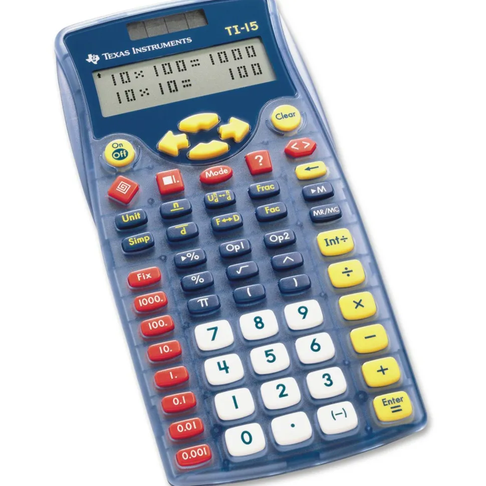 Texas Instruments TI-15 Explorer Elementary Calculator