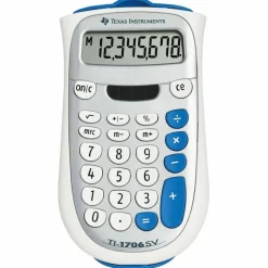 Texas Instruments TI-1706 SV Simple Calculator