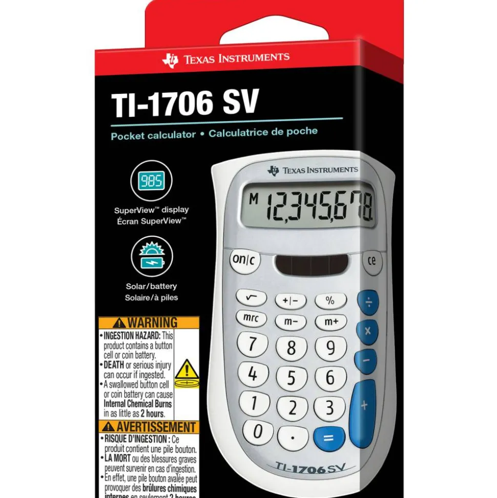 Texas Instruments TI-1706SV Display Calculator