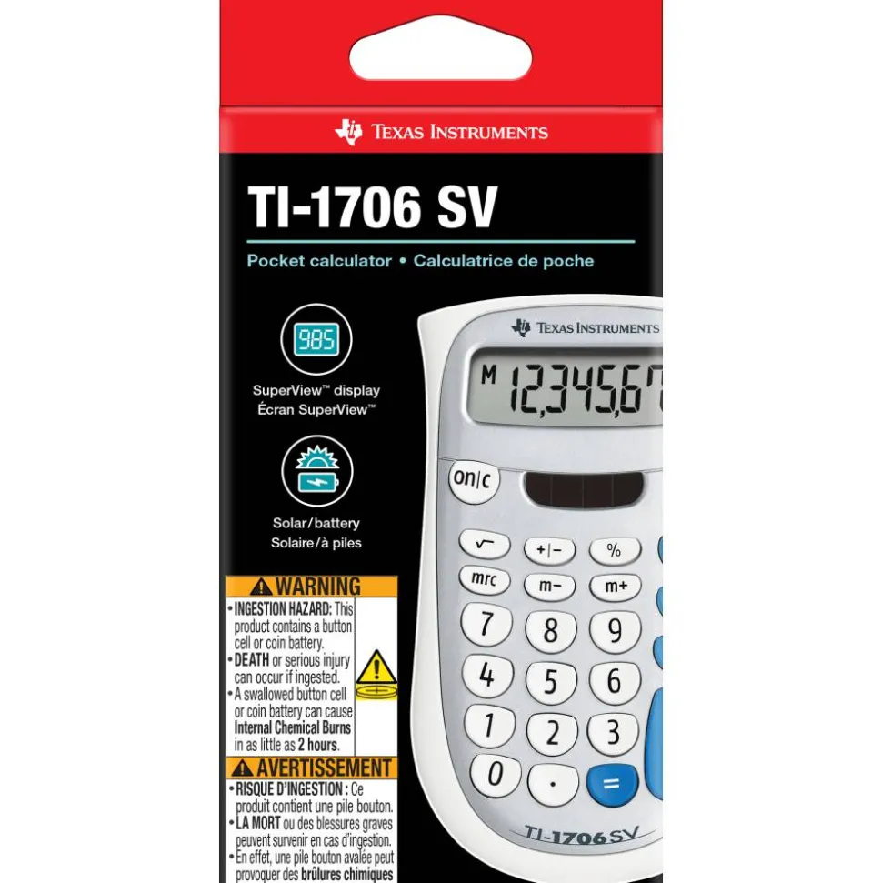 Texas Instruments TI-1706SV Display Calculator