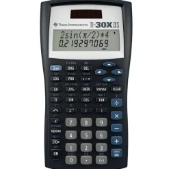 Texas Instruments TI-30X IIS Solar Scientific Calculator, Black/Blue/White