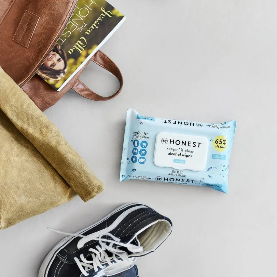 The Honest Company Sanitizing Wipes, Unscented, 50 Wipes