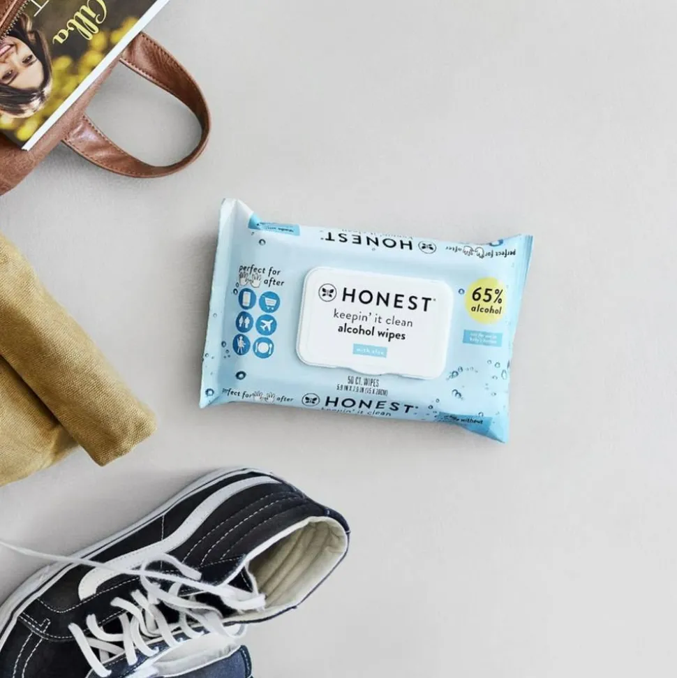 The Honest Company Sanitizing Wipes, Unscented, 50 Wipes