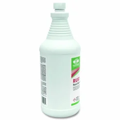 Theochem Laboratories Rust-X Rust Stain Remover Acidic Cleaner, Acidic Scent, 1 qt Bottle, 12/Carton
