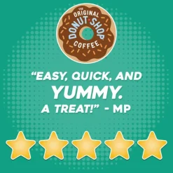 The Original Donut Shop Coffee K-Cups, Donut Shop, Medium Roast, 96 K-Cups