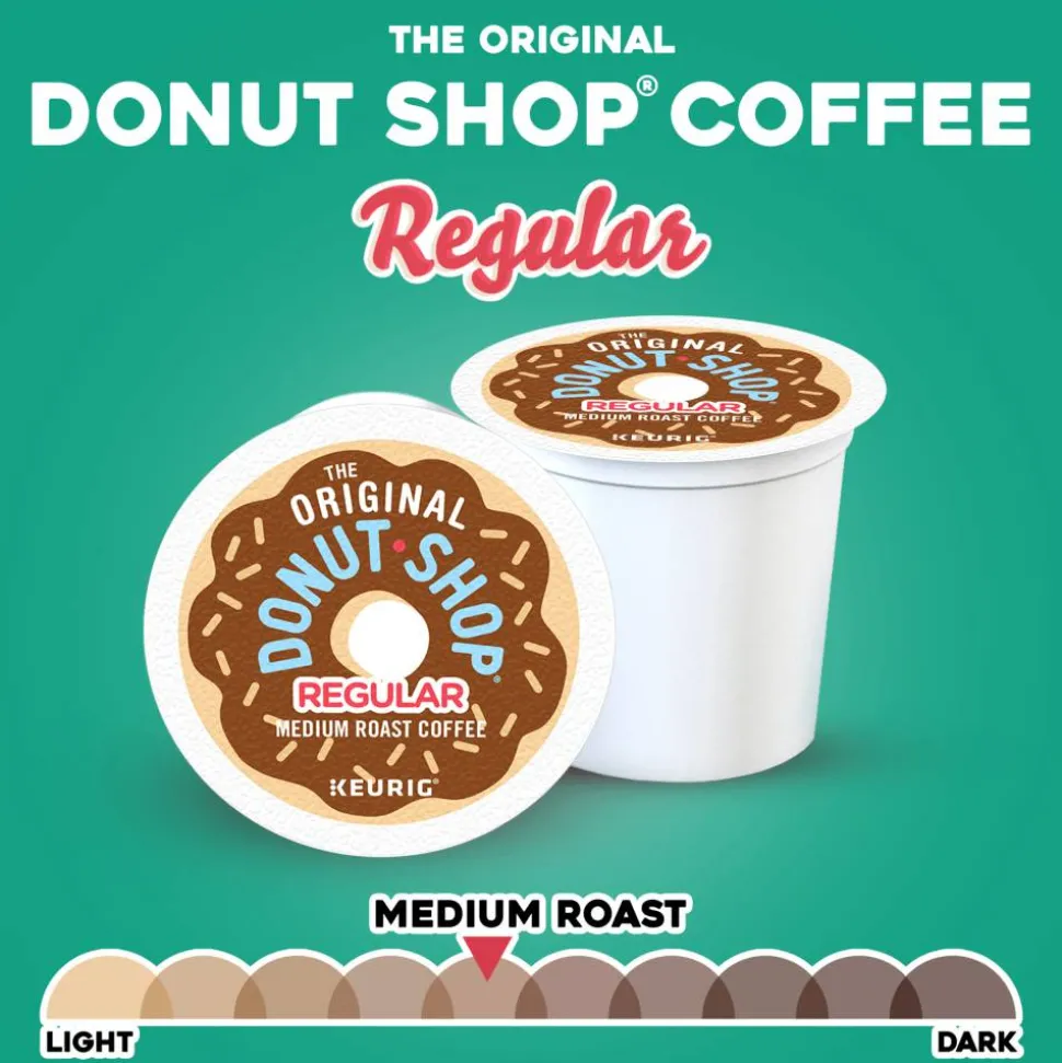 The Original Donut Shop Coffee K-Cups, Donut Shop, Medium Roast, 96 K-Cups