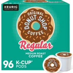 The Original Donut Shop Coffee K-Cups, Donut Shop, Medium Roast, 96 K-Cups