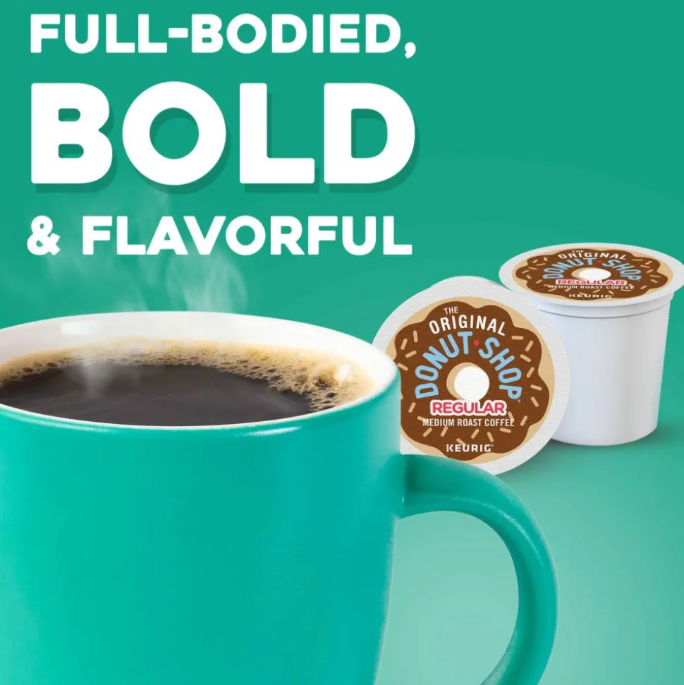 The Original Donut Shop Coffee K-Cups, Donut Shop, Medium Roast, 96 K-Cups