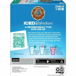 The Original Donut Shop Iced Refreshers, Strawberry Açaí Flavor, Keurig Single Serve K-Cup Pods, Box of 20 K-Cup Pods