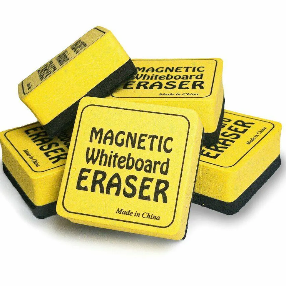 The Pencil Grip Magnetic Whiteboard Eraser Class Pack