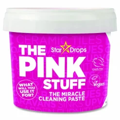 The Pink Stuff Miracle Cleaning Paste, Fruity Scent, 17.6 oz Jar, 6/Carton