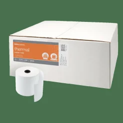 Thermal Paper Rolls, 4-3/8" x 328', White, Pack Of 24