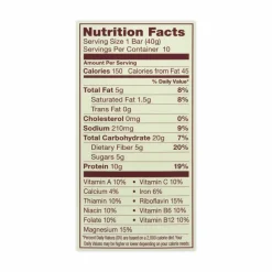 thinkThin High Protein Bars, Salted Caramel, 1.41 oz Bar, 10 Bars/Carton