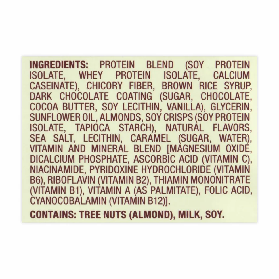 thinkThin High Protein Bars, Salted Caramel, 1.41 oz Bar, 10 Bars/Carton