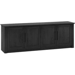 Thornwell Rectangular TV Stand for TV's up to 78" in Black Grain